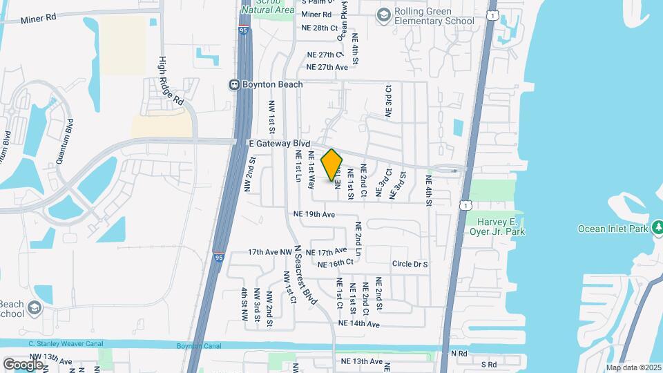 2141 NE 1st Ct Map and Location Details