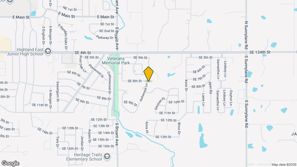728 Ashwood Ln Map and Location Details