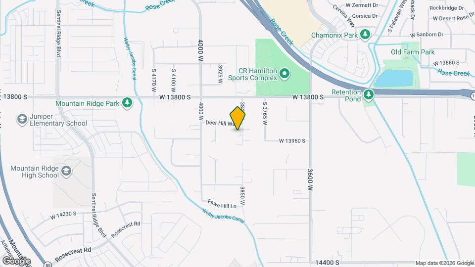 13944 S White Tail Cv, Unit Unit 1 Map and Location Details
