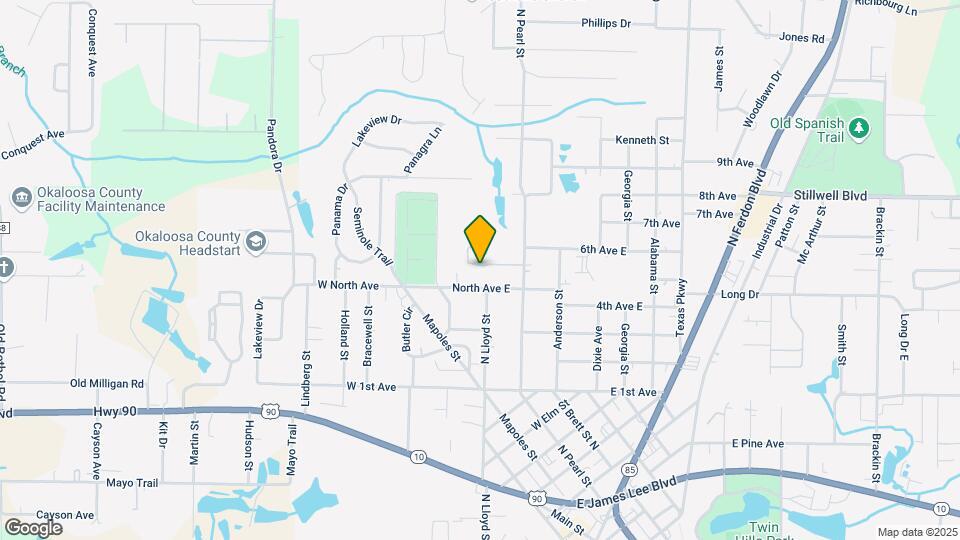 721 Arbor Lake Dr Map and Location Details