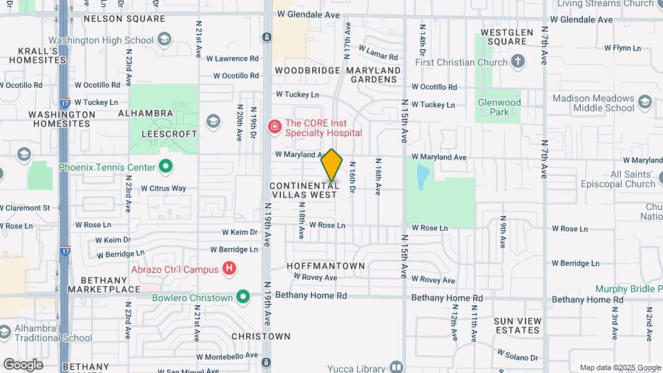 1705 W Stella Ln, Unit 472 Map and Location Details