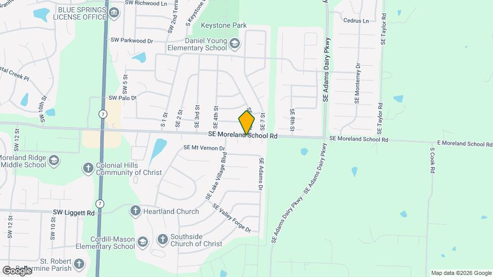 3201 SE 6th Ct Map and Location Details