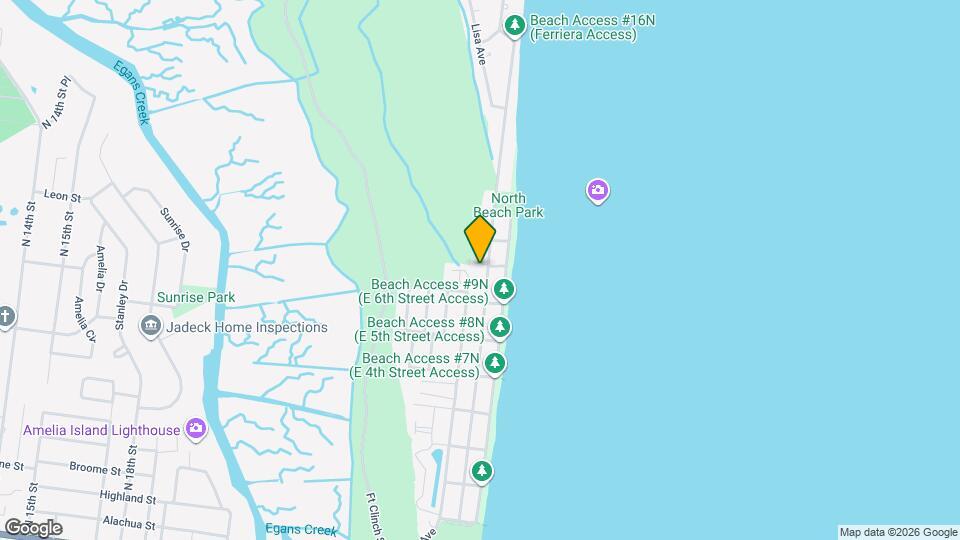 939 N Fletcher Ave Map and Location Details