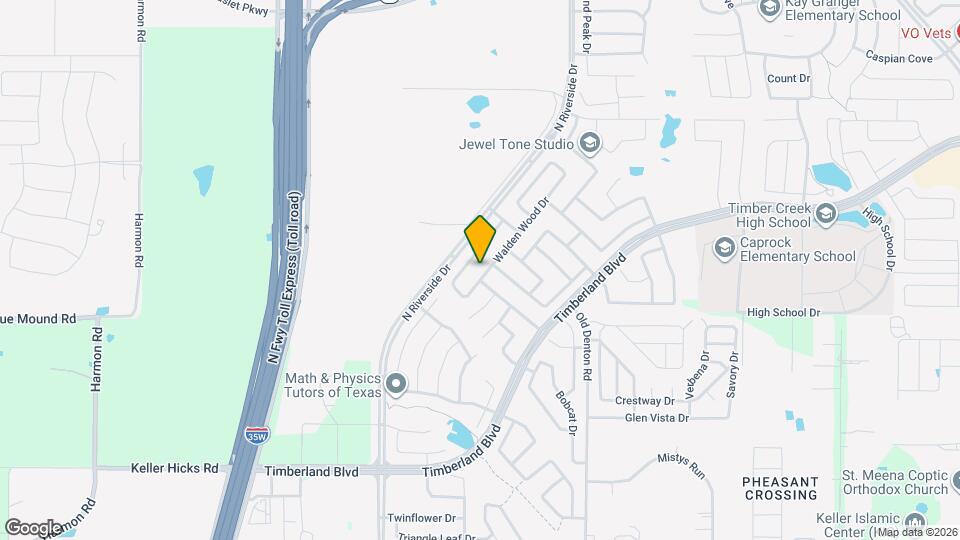 12045 Walden Wood Dr Map and Location Details