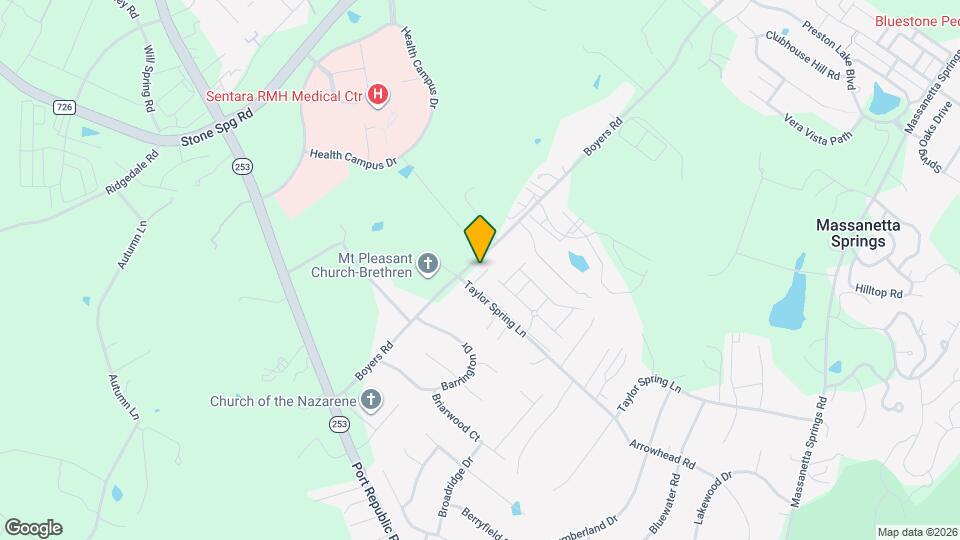 1454 Miller Spring Court Map and Location Details