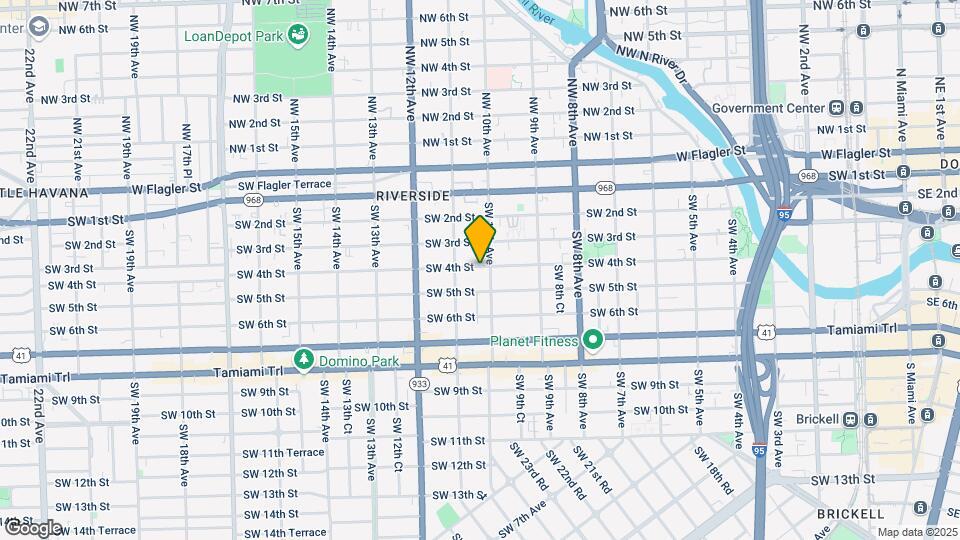 1020 SW 4th St Map and Location Details