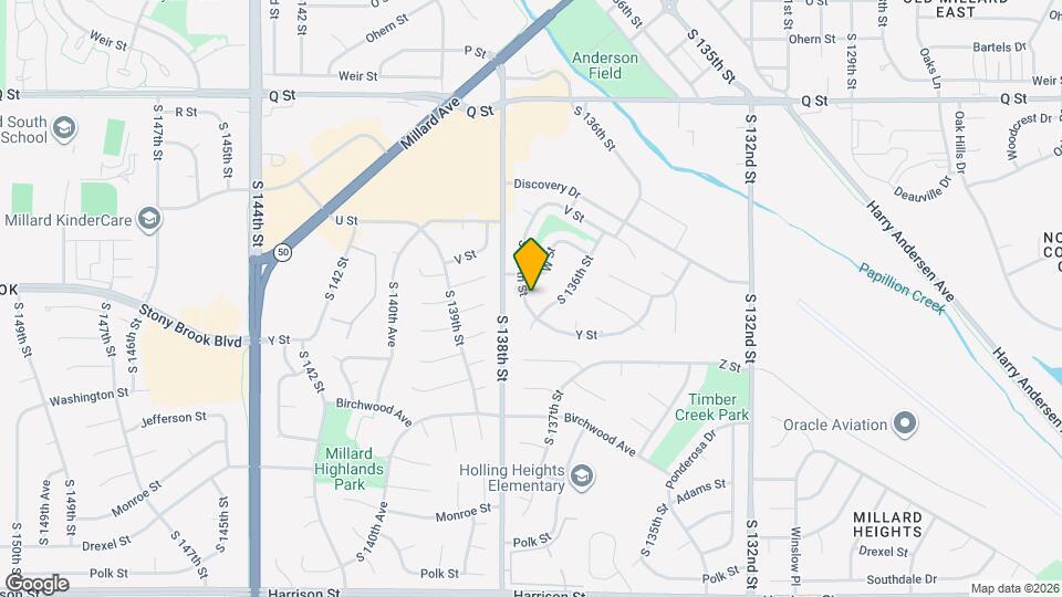 5911 S 137th St Map and Location Details