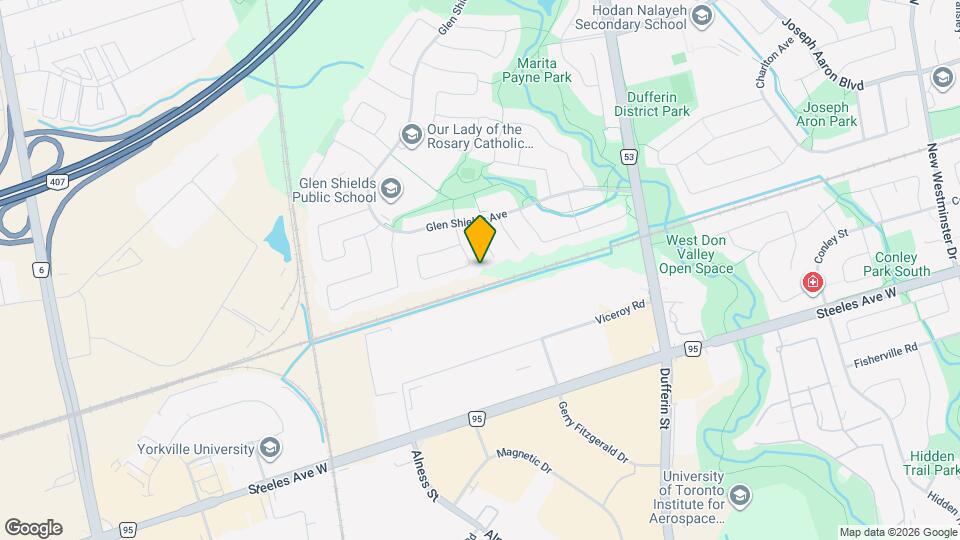 33 Cog Hill Dr Map and Location Details