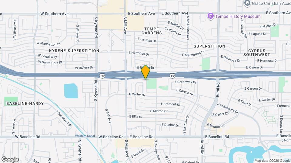 4501 S Forest Ave Mapa y Detalles de la Ubicación