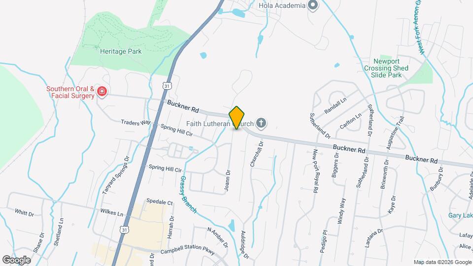 2285 Joann Dr Mapa y Detalles de la Ubicación