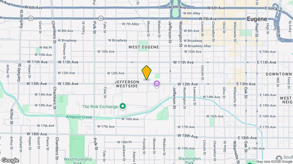 1292 Monroe St Map and Location Details