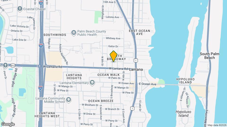 422 N Broadway Mapa y Detalles de la Ubicación