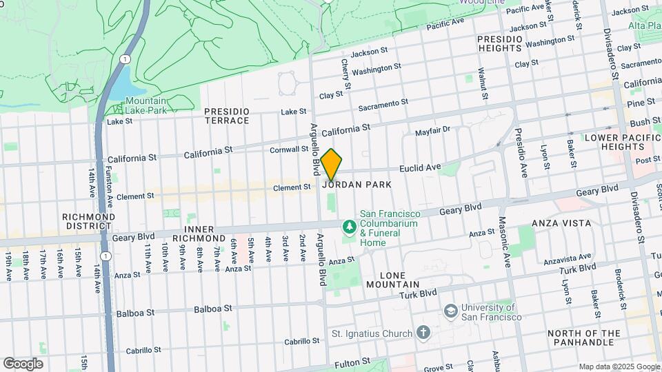 125 Palm Ave Map and Location Details