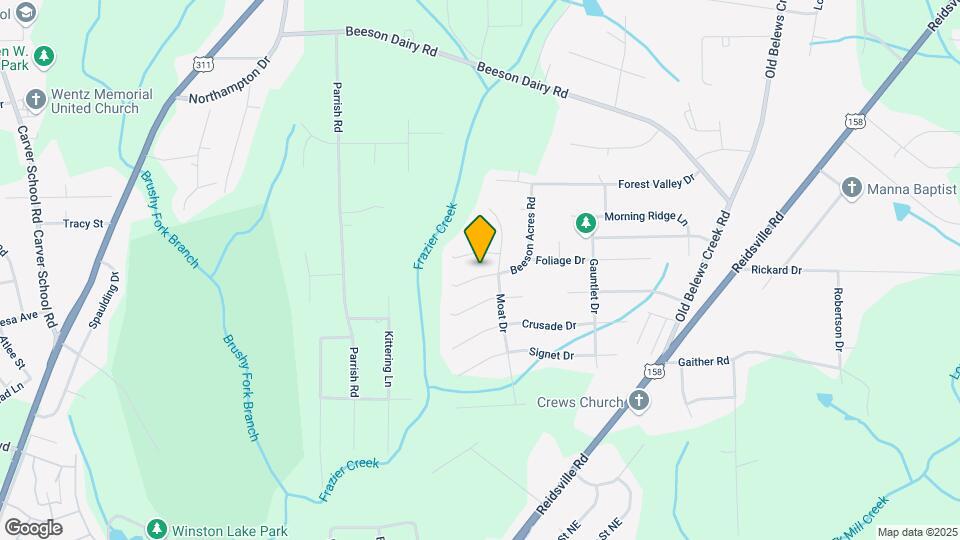 3170 Beeson Acres Rd Map and Location Details