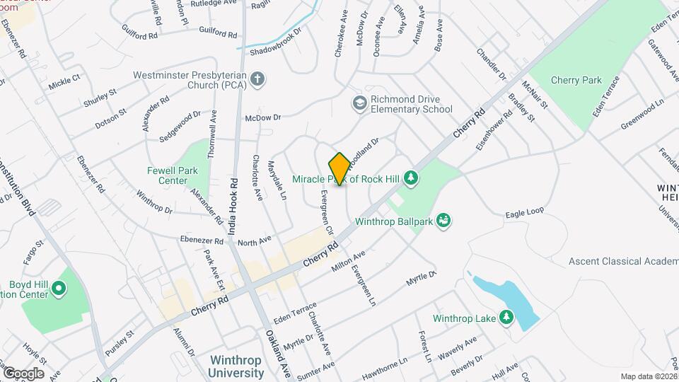 1049 Woodland Dr Map and Location Details