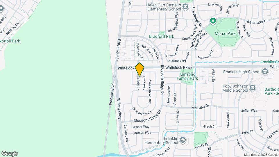 10031 Waterfield Dr Map and Location Details