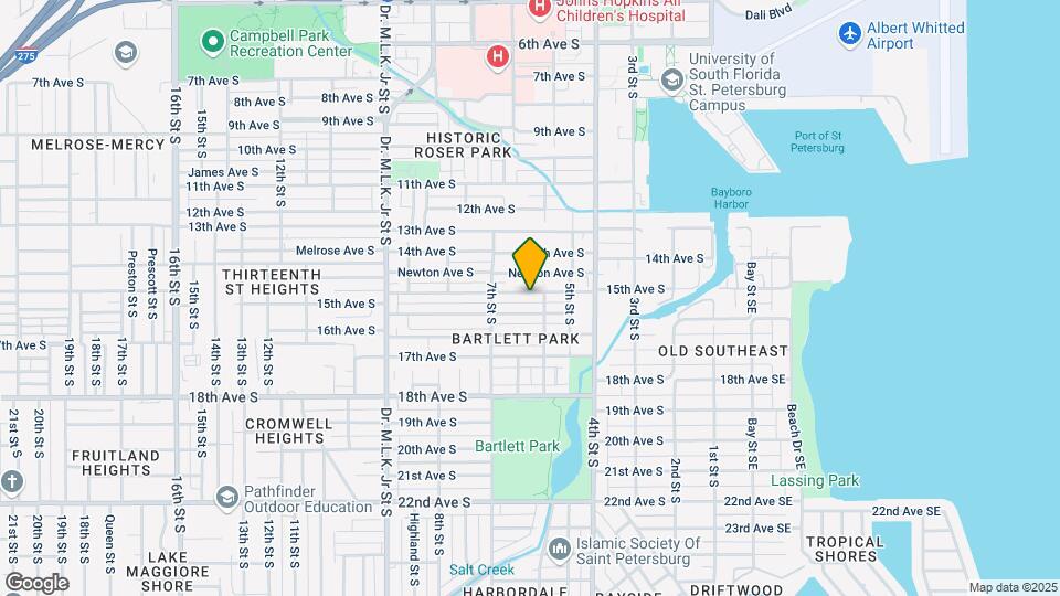 628 15th Ave S Map and Location Details