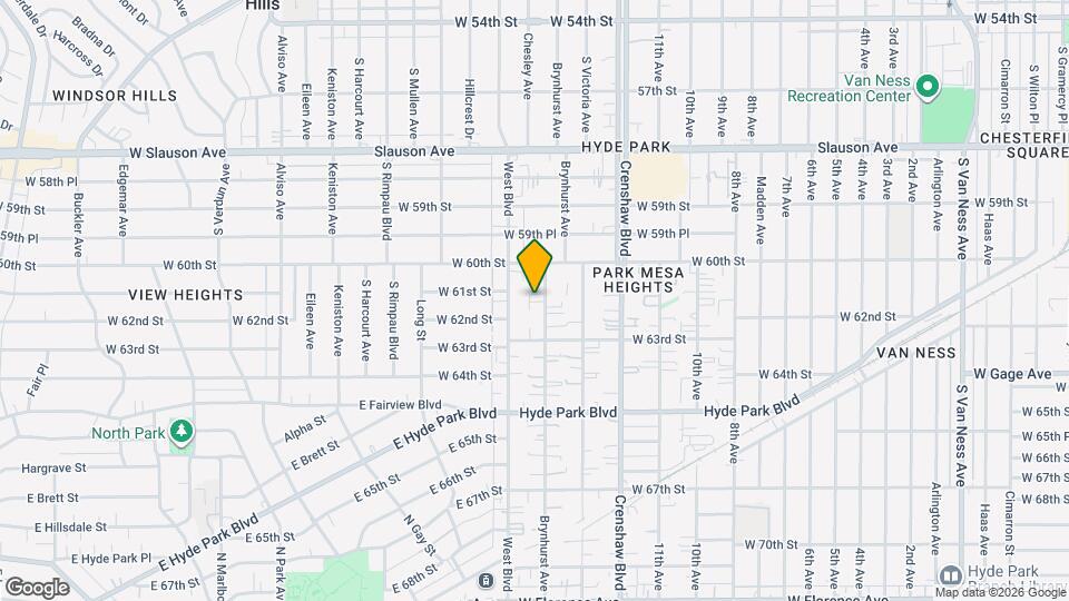 6109 Brynhurst Ave, Unit 3 Map and Location Details