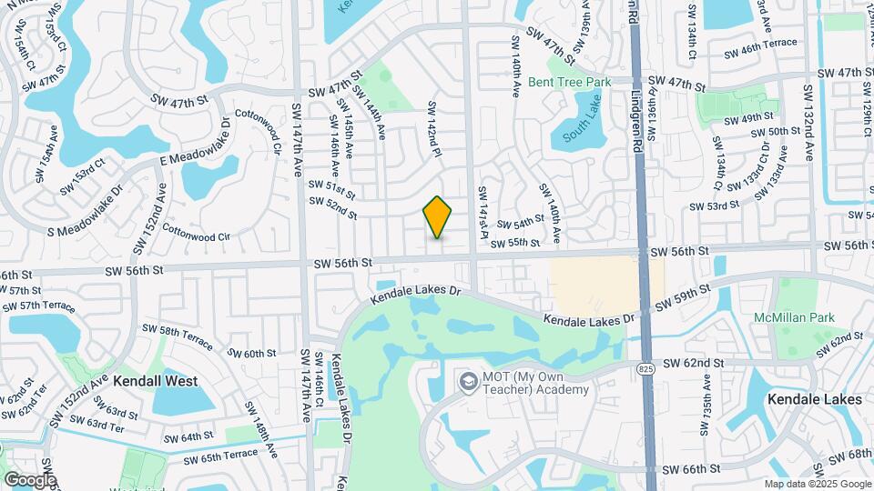 5500 SW 142nd Pl Map and Location Details