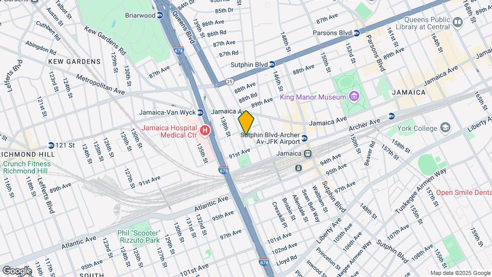 90-15 138th St Mapa y Detalles de la Ubicación