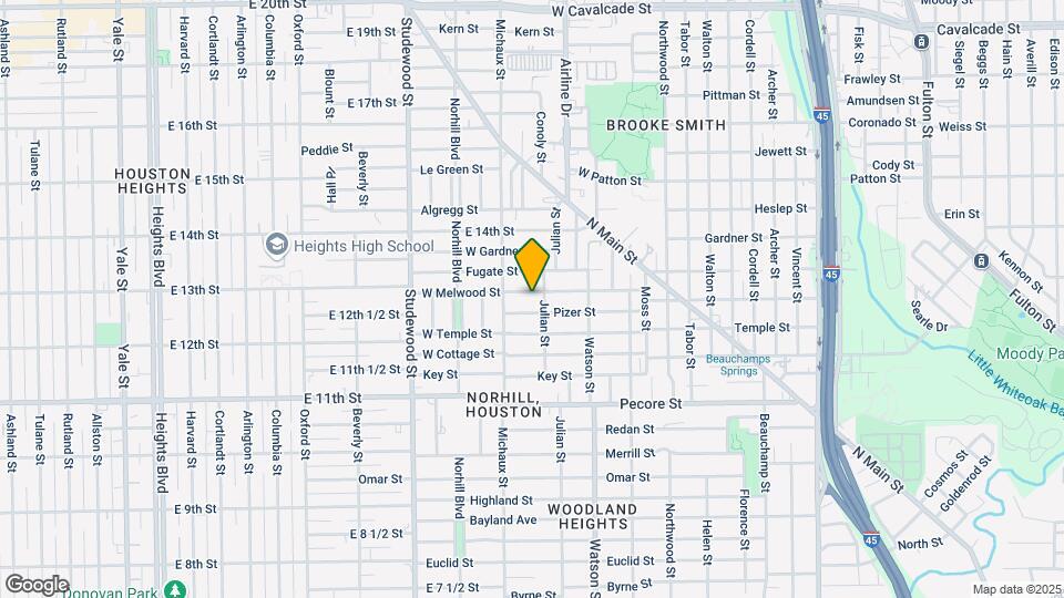 912 W Melwood St Map and Location Details