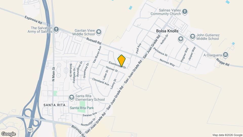 18754 Eisenhower St Map and Location Details