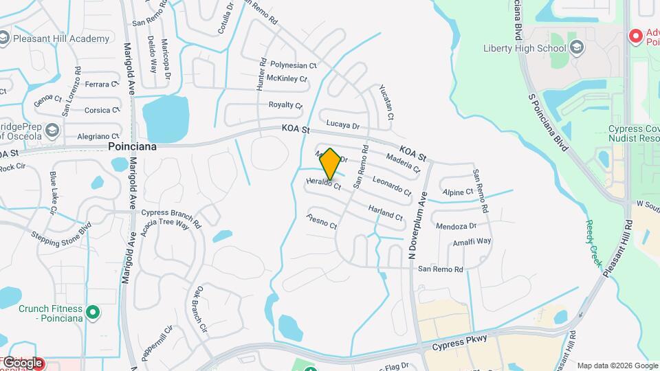 663 Heraldo Ct Map and Location Details