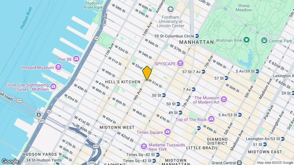 752 Ninth Ave Mapa y Detalles de la Ubicación
