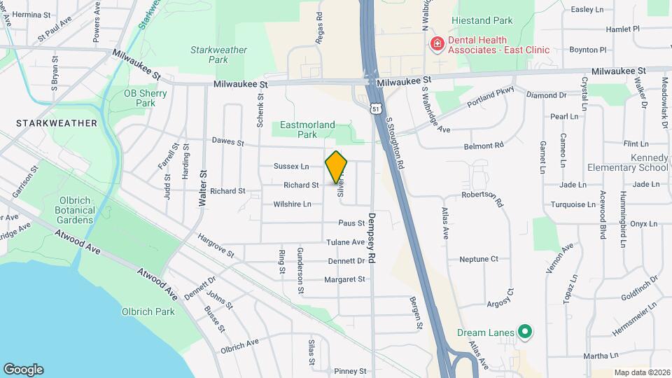 202 Silver Road Mapa y Detalles de la Ubicación