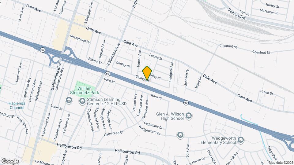 16270 Binney St Map and Location Details