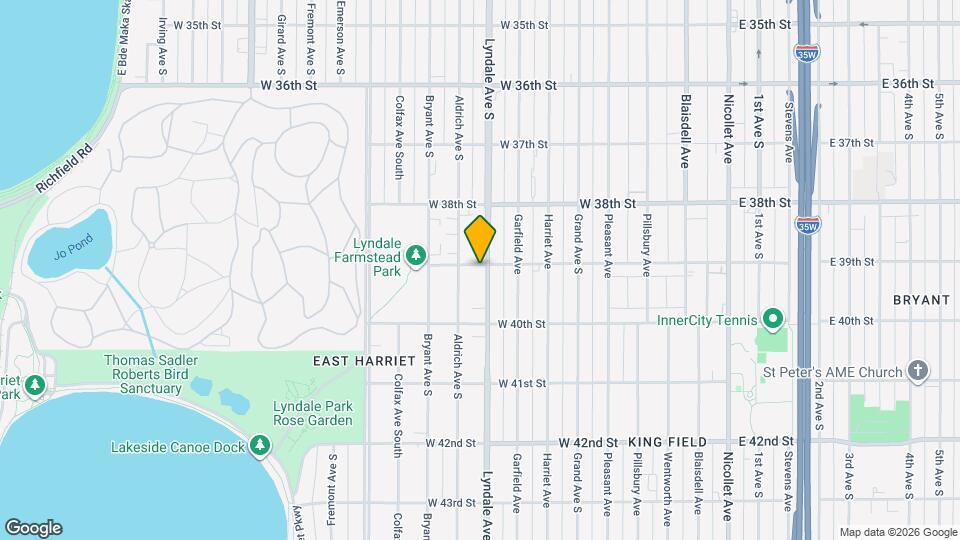 3900 Lyndale Ave S, Unit 1 Map and Location Details