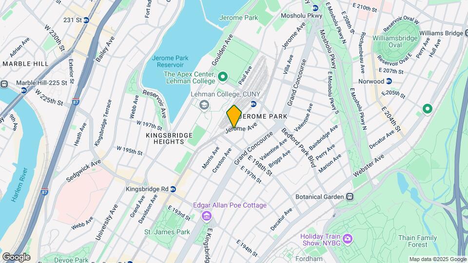 2876 Jerome Ave Map and Location Details