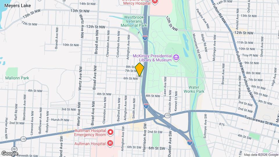 2227 6th St NW Map and Location Details
