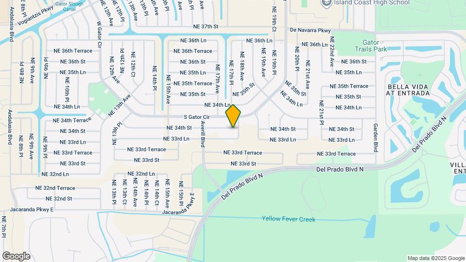 1724 NE 34th St Mapa y Detalles de la Ubicación