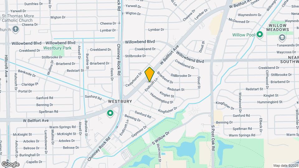 11102 Endicott Ln Map and Location Details