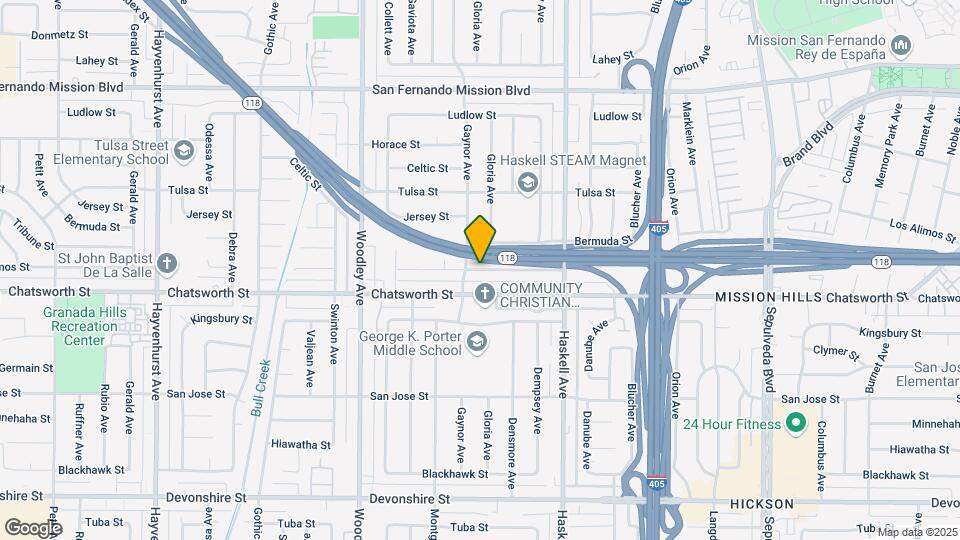 15944 Los Alimos St Map and Location Details