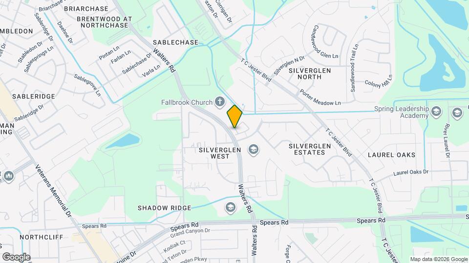 12511 Silver Cup Map and Location Details