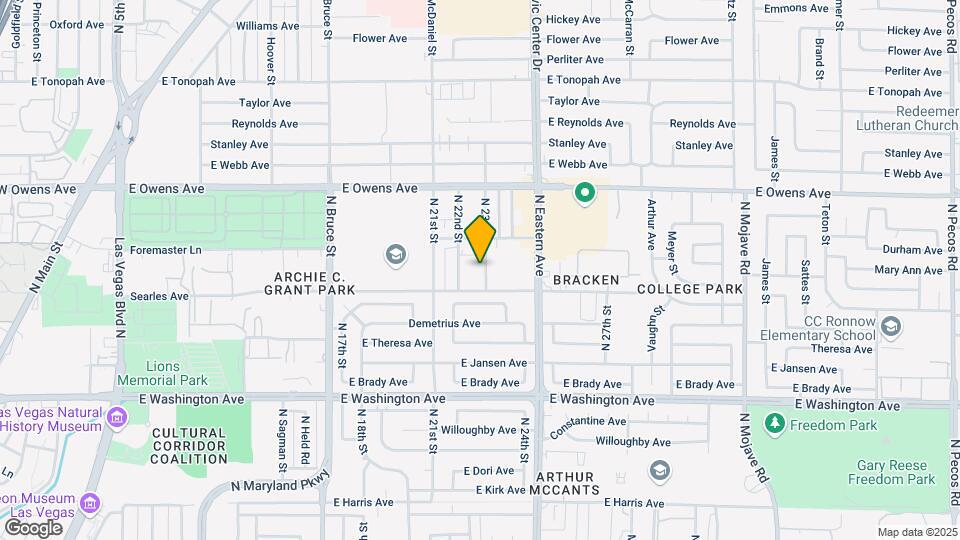 1317 23rd St. North Mapa y Detalles de la Ubicación