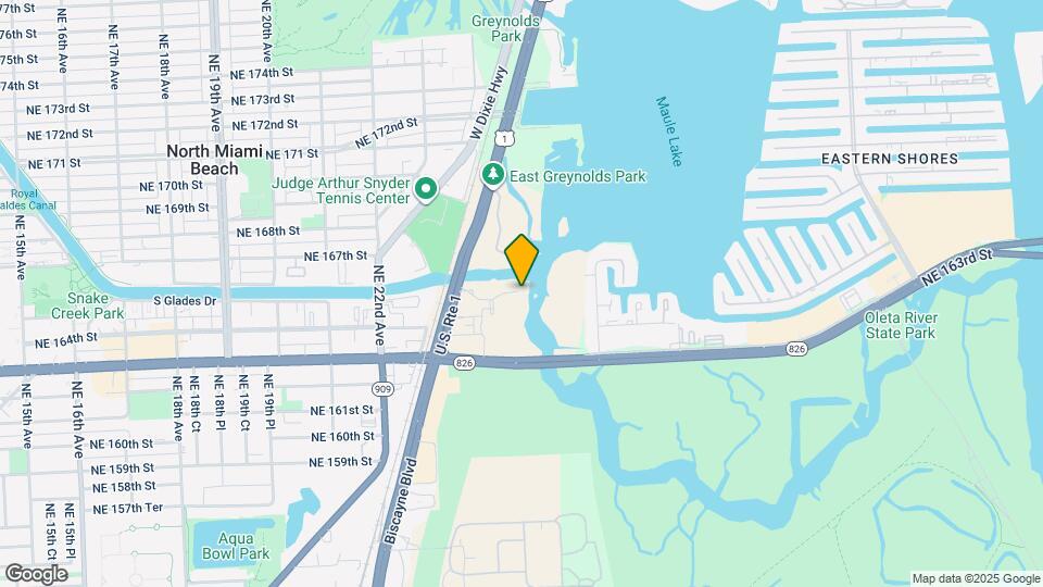 16385 Biscayne Blvd, Unit 904 Map and Location Details