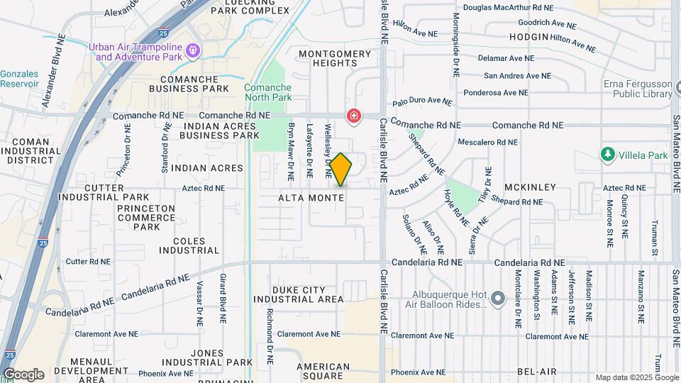 3312 Wellesley Ct NE, Unit #2 Map and Location Details