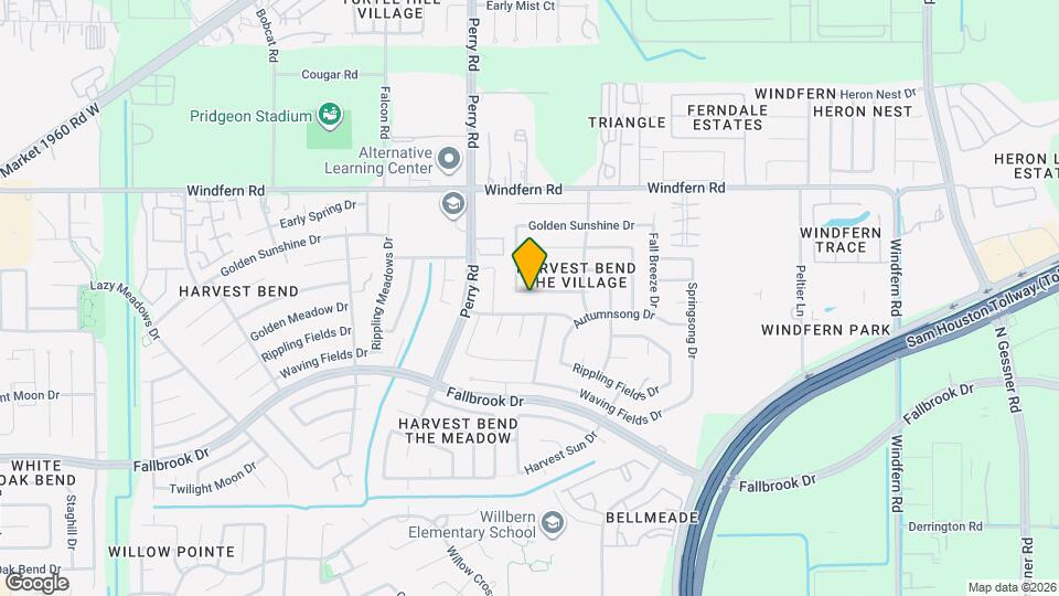 9323 Crescent Moon Dr Map and Location Details