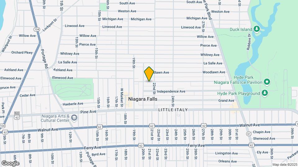 2017 Forest Ave Mapa y Detalles de la Ubicación