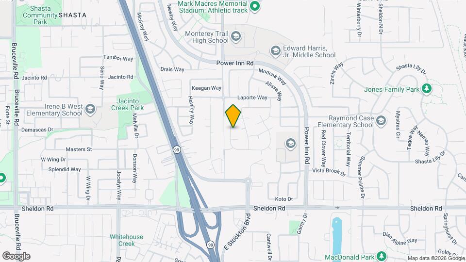 8313 Dandelion Dr Map and Location Details