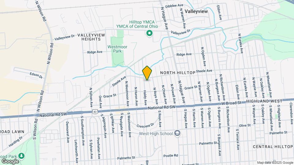128-130-130 Haldy Ave Map and Location Details