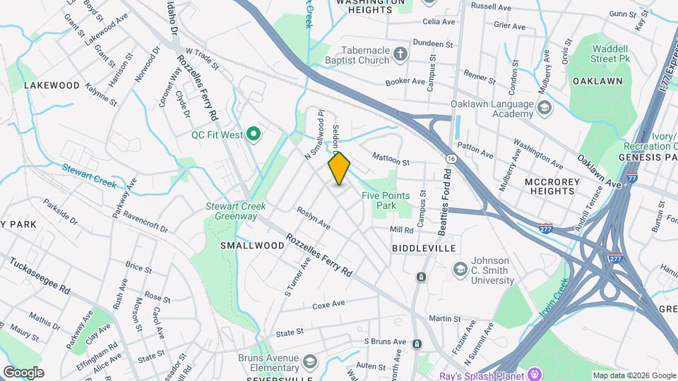 107 N Turner Ave Map and Location Details