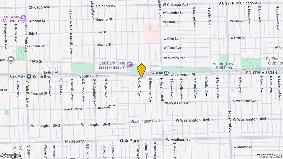112 S Taylor Ave Map and Location Details