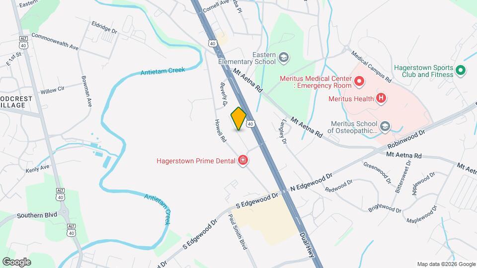 17712 Crest View Ave Map and Location Details