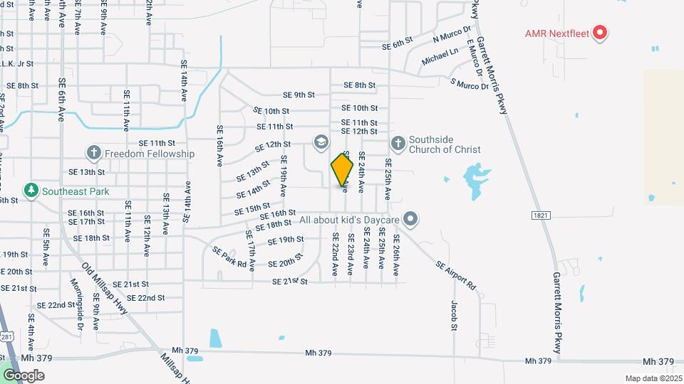 1600 SE 23rd Ave Map and Location Details