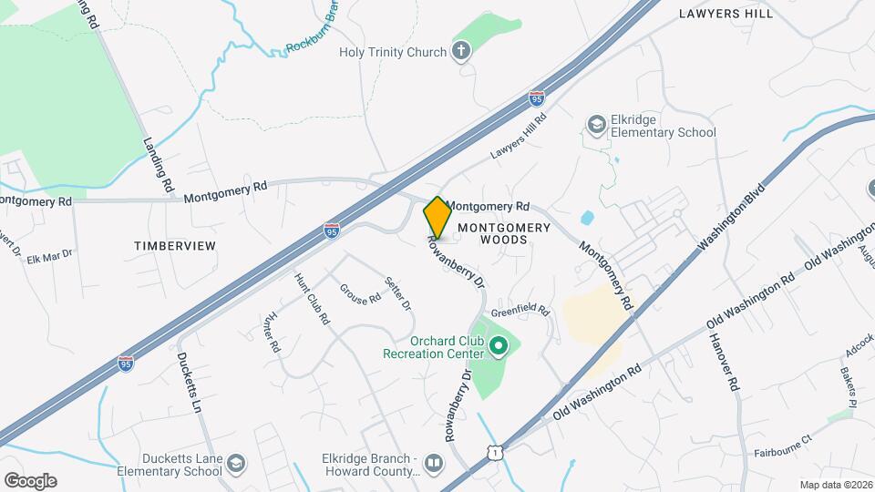5811 Rowanberry Dr Mapa y Detalles de la Ubicación