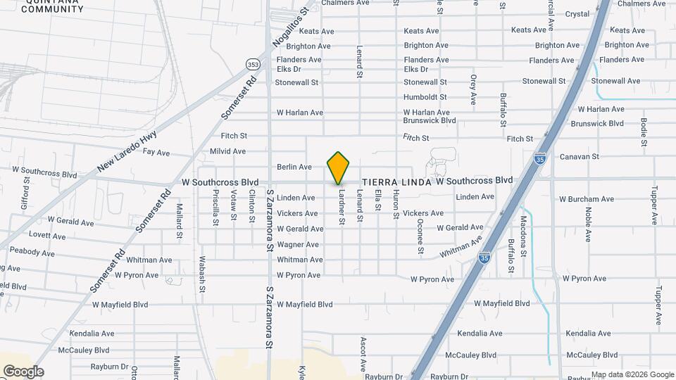 507 Linden Ave Map and Location Details